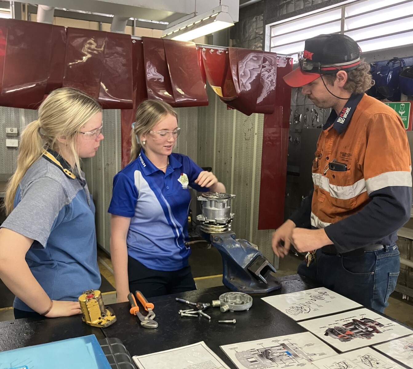 Glencore Coal workshop at Collinsville